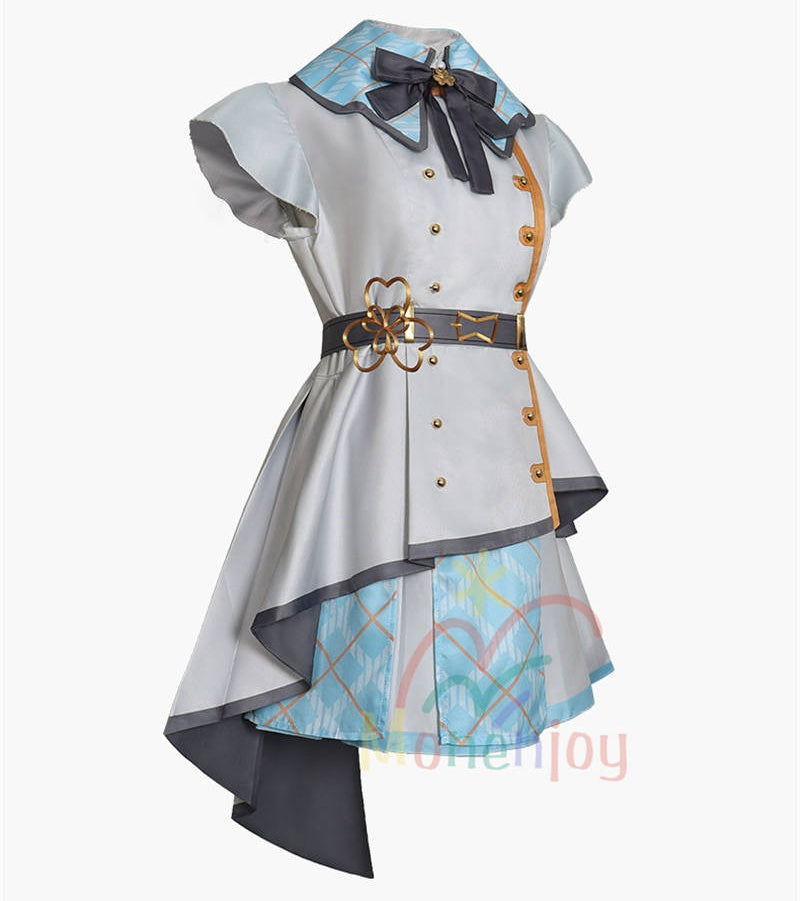 Monenjoy　プロジェクトセカイ 花里みのり コスプレ衣装　益坂女子学園 MORE MORE JUMP　舞台服　ASRUN　ライブ服　コスチューム