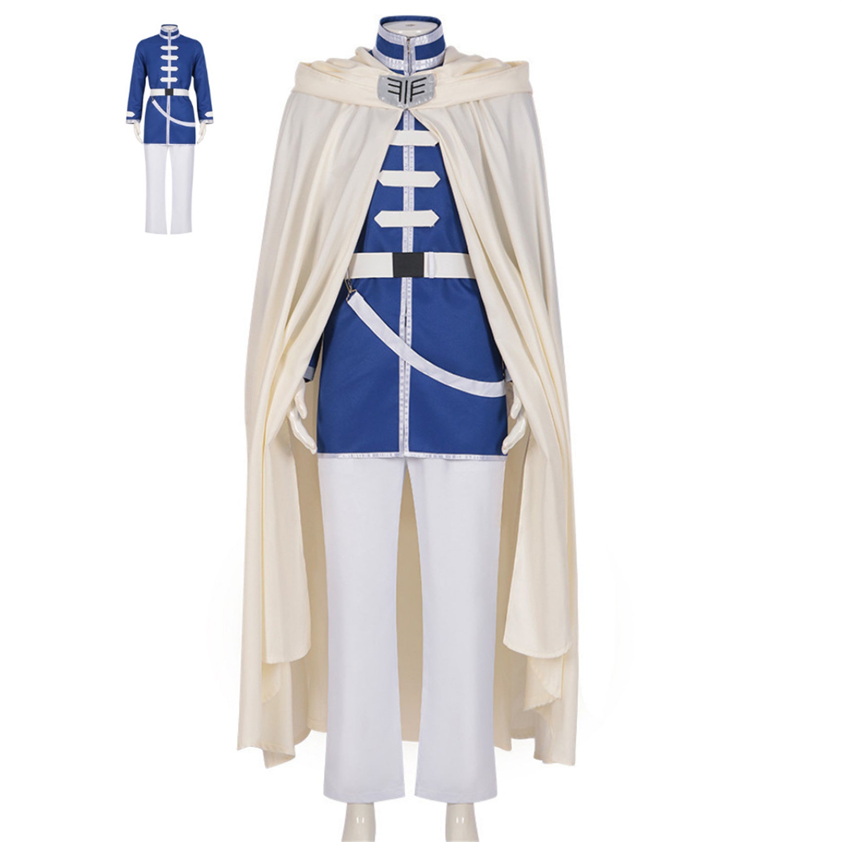 Monenjoy 葬送のフリーレン　魔法使い　ヒンメル　勇者　コスプレ コスチューム　COS　パーティー 舞台衣装　ハロウィン　感謝祭　コスチューム　変装　ハロウィン　舞台衣装　撮影　コスプレ - Monenjoy