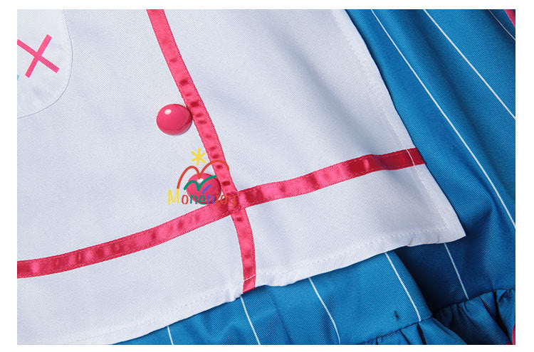 Monenjoy プロセカ 朝比奈まふゆ コスプレ衣装　feat.こぎみゅん　恒常服　ドレス　イベントGs1325 - Monenjoy