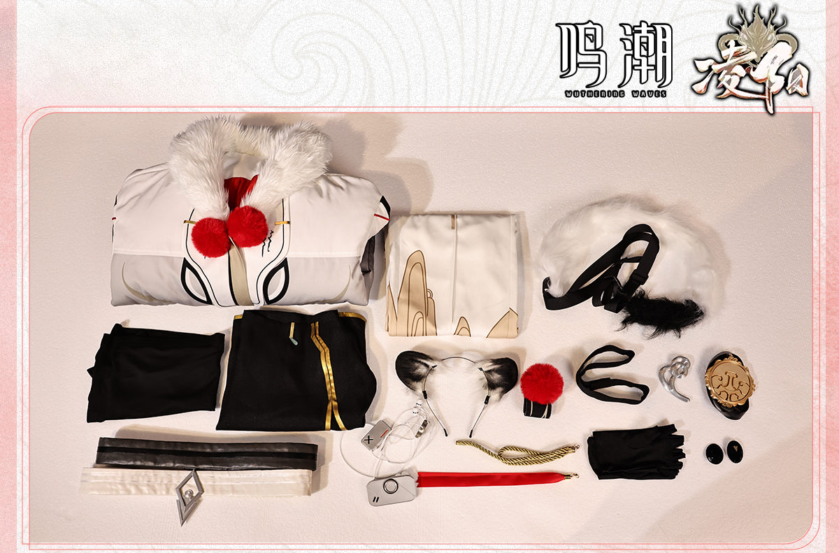 【限定販売】Monenjoy　鳴潮　コスプレ　凌陽（りんよう　コスチューム　カッコイイ　イベント　実物化　ハロウィン　舞台服 - Monenjoy