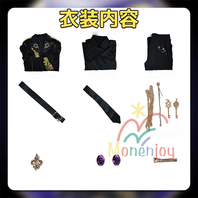 Monenjoy　ツイステ　3D Magical Live -Blazing Jewel　コスプレ衣装　3dCGモデル　コスチューム　ディズニー　イベント　ディズニー ツイステッドワンダーランド