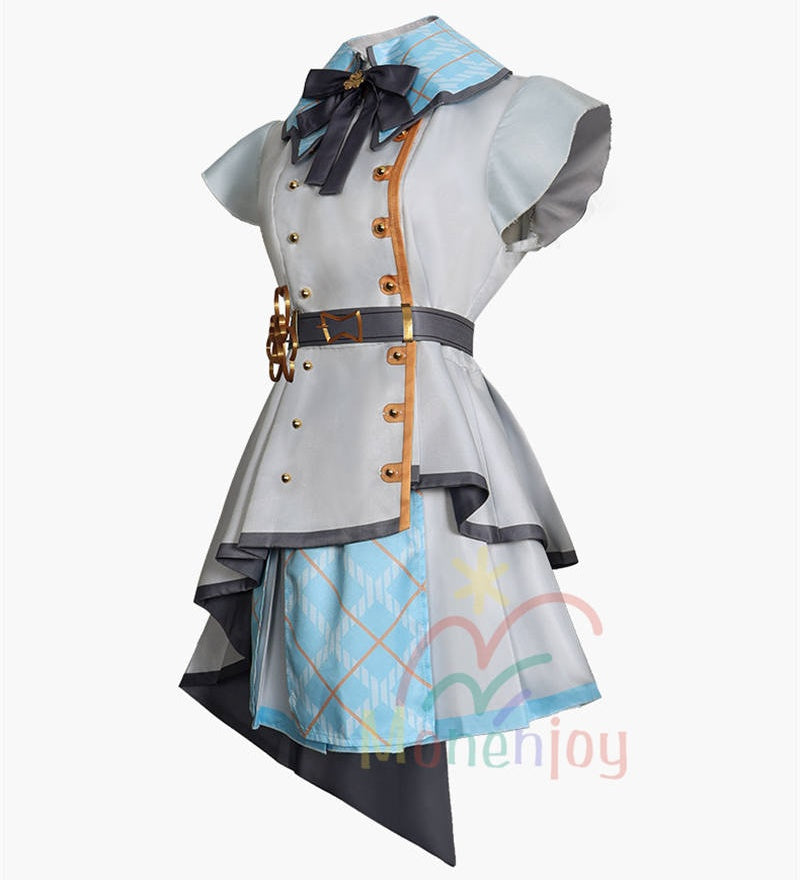 Monenjoy　プロジェクトセカイ 花里みのり コスプレ衣装　益坂女子学園 MORE MORE JUMP　舞台服　ASRUN　ライブ服　コスチューム