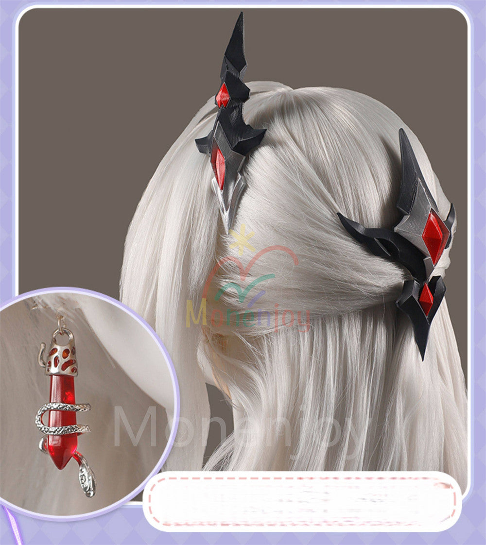 Monenjoy　崩壊スターレイル　集真赤　黄泉　コスプレ衣装　  巡海レンジャー　Acheron　Galaxy Ranger　コスチューム　豪華パーツ　 MONENJOY