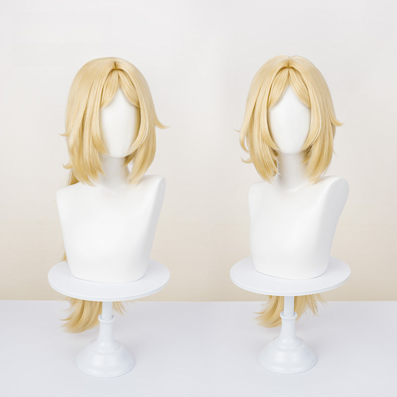 Monenjoy　ゼンゼロ　トリガー　ウィッグ　70cm　カツラ　オボルス小隊　ゼンレスゾーンゼロ　コスプレ道具　 - Monenjoy