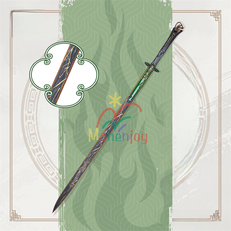 Monenjoy　鳴潮　仇遠 迅刀　破敵の鋭竹　 モチーフ 武器　コスプレ道具　 　きゅうえん　 イベント　120cm　PLA材質