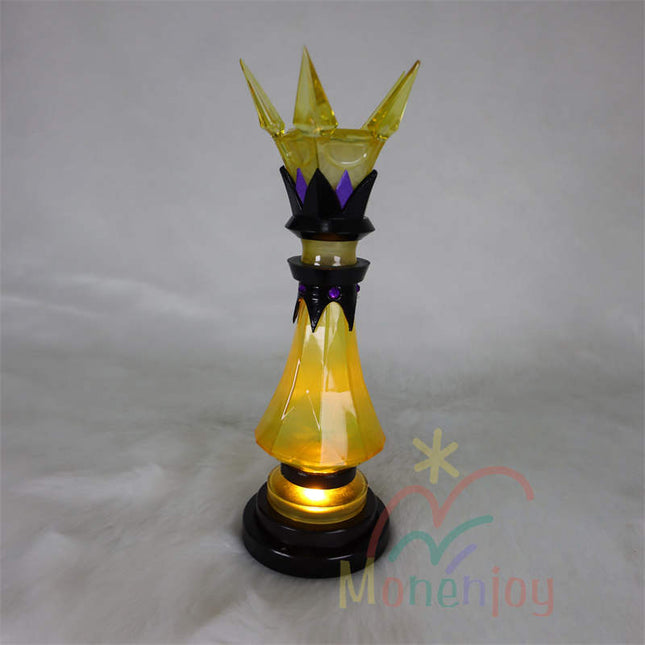 Monenjoy  崩壊スターレイル ケリュドラ  光るチェスセット 18cm PLA製 黄金裔 オンパロス COSPLAY道具 3Dプリント 幻想的な発光チェス(ゲーム・コスプレ小道具)
