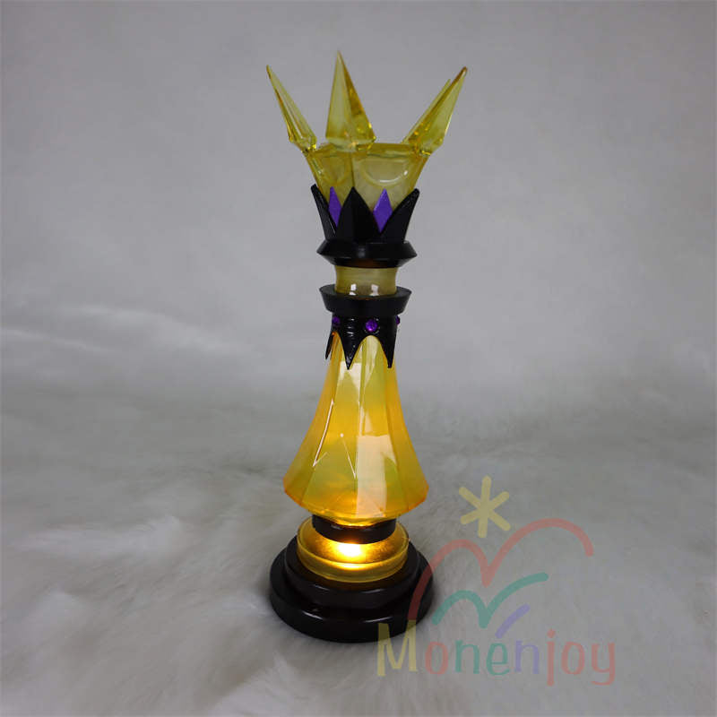 Monenjoy  崩壊スターレイル ケリュドラ  光るチェスセット 18cm PLA製 黄金裔 オンパロス COSPLAY道具 3Dプリント 幻想的な発光チェス（ゲーム・コスプレ小道具）