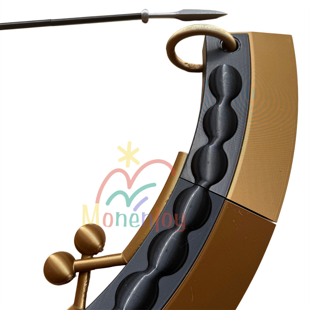 Monenjoy 超かぐや姫！ 駒沢乃依 コスプレ弓矢セット 弓 矢筒 PETG素材 80cm 本格武器プロップ MONENJOY