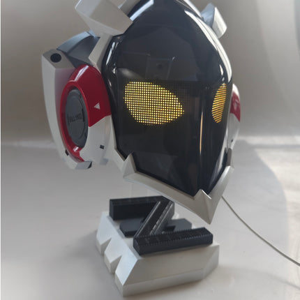 Monenjoy　ゼンゼロ ビリー 仮面 コスプレ道具 電子スクリーンVer 8表情 マスク コスプレ 小道具
