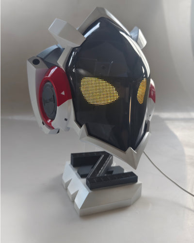 Monenjoy　ゼンゼロ ビリー 仮面 コスプレ道具 電子スクリーンVer 8表情 マスク コスプレ 小道具