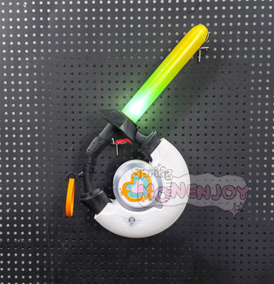 Monenjoy　ゼンゼロ アリア コスプレ道具　発光番　武器モデル　40＊25cm　Pla＋Led材質　ゼンレスゾーンゼロ　手持ち物　イベント舞台対応 MONENJOY