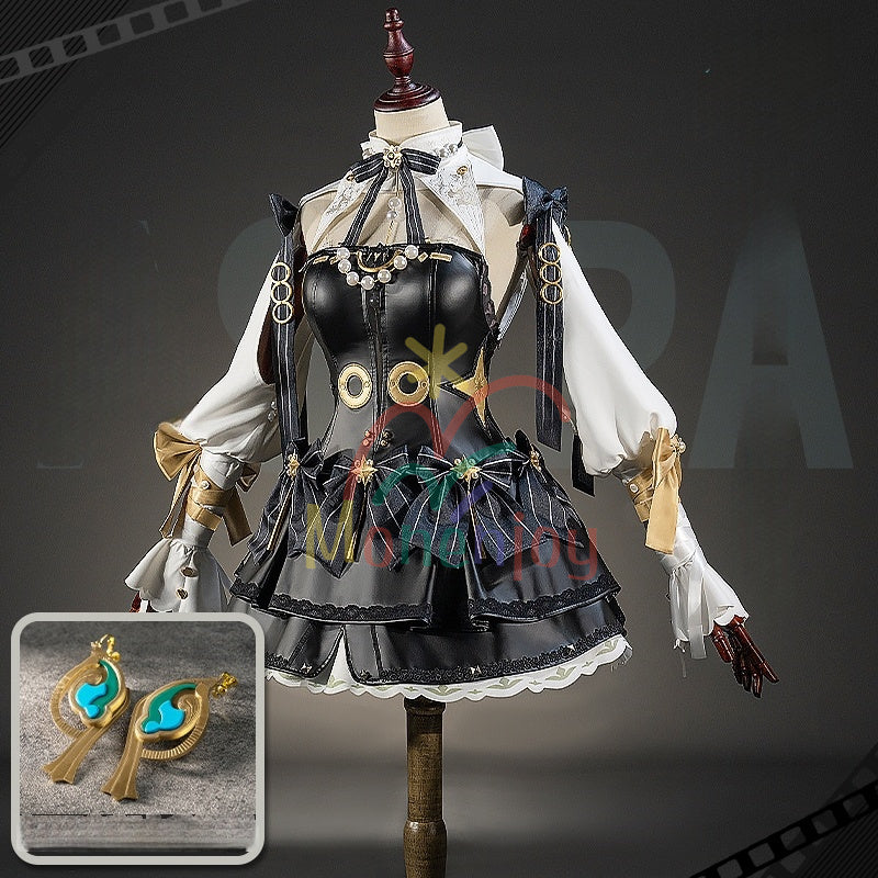 Monenjoy ゼンゼロ　アストラ　コスプレ衣装 シャンデリアの下で　アストラ・ヤオ　ターズ・オブ・リラ　洋服　コスチューム　ワンピースGS1394