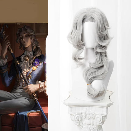 Monenjoy アイデンティティ5 隠者の衣装 ウィッグ　カツラ　銀色　第五人格/IdentityV　撮影道具　ハンター - Monenjoy