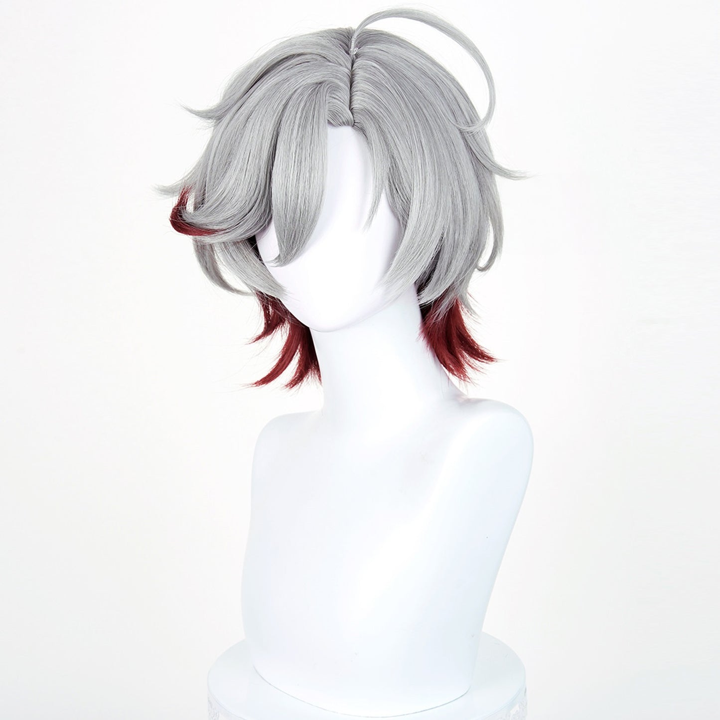 Monenjoy　原神 イルーガ ウィッグ 35cm 闇夜の燃芯 コスプレ 耐熱フルウィッグ Genshin Impact イルーガ かつら コスプレ道具