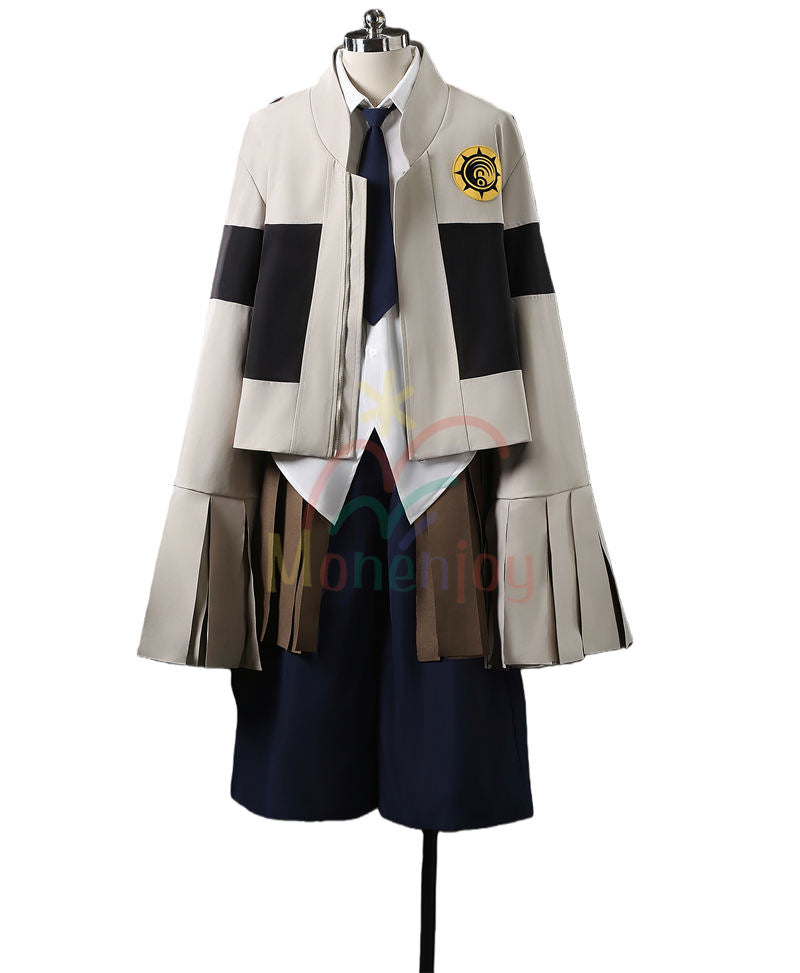 Monenjoy ガチアクタ 　タムジー　コスプレ衣装　 GACHIAKUTA　刺繍柄　鞄付　コスチューム　イベント