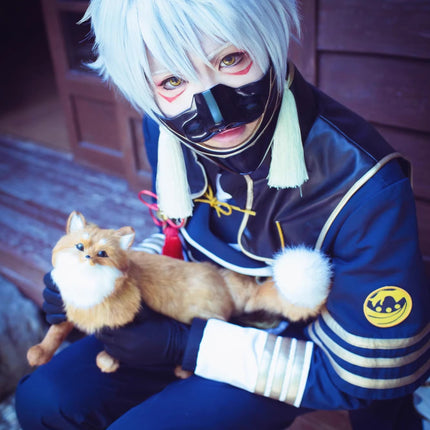 【受注製品】Monenjoy 刀剣乱舞 鳴狐 マスク　仮面　 なきぎつね　コスプレ道具 - Monenjoy