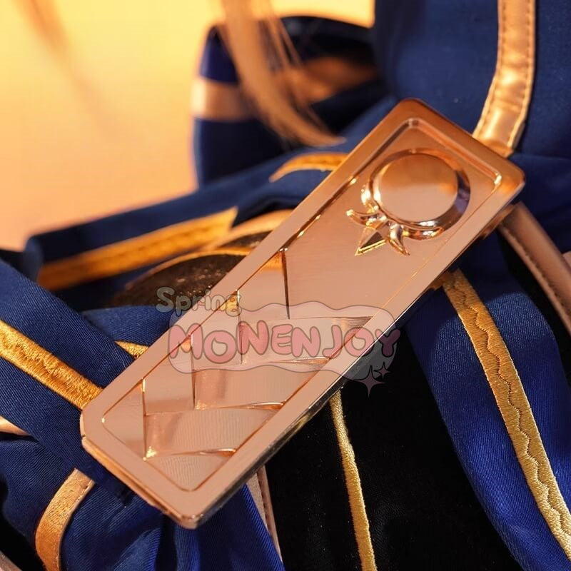 Monenjoy 崩壊スターレイル セイバー Saber　コスプレ衣装　ワンピース　戦闘服　ブルー色　イベントGS1423 - Monenjoy