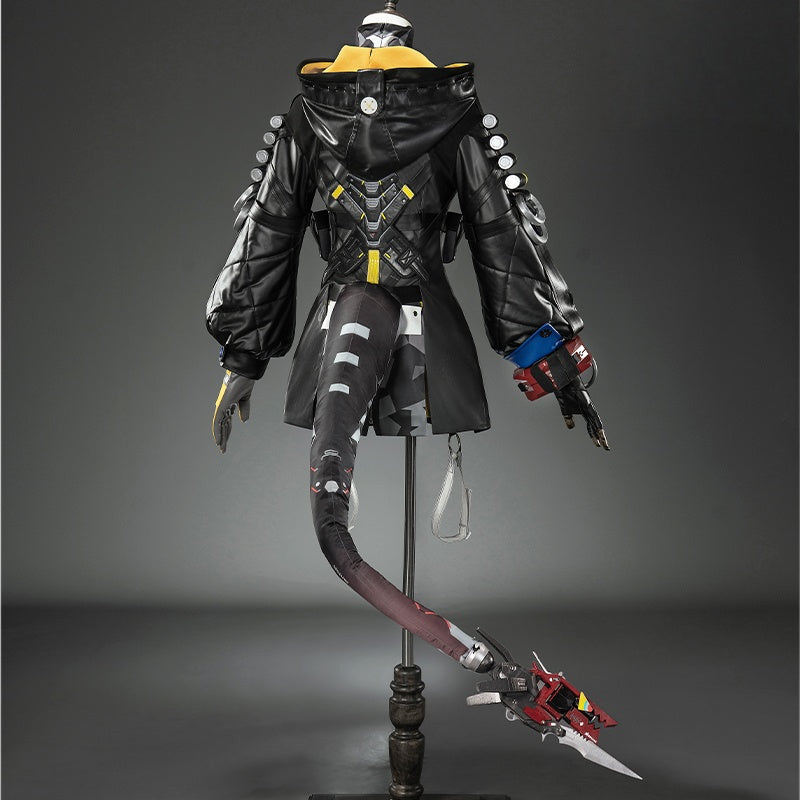 Monenjoy　ゼンレスゾーンゼロ　オルペウス　コスプレ衣装　鬼火　ゼンゼロ／ZZZ　イベント 鬼火+角＋尻尾追加可能　ボルス小隊　ハロウィン　