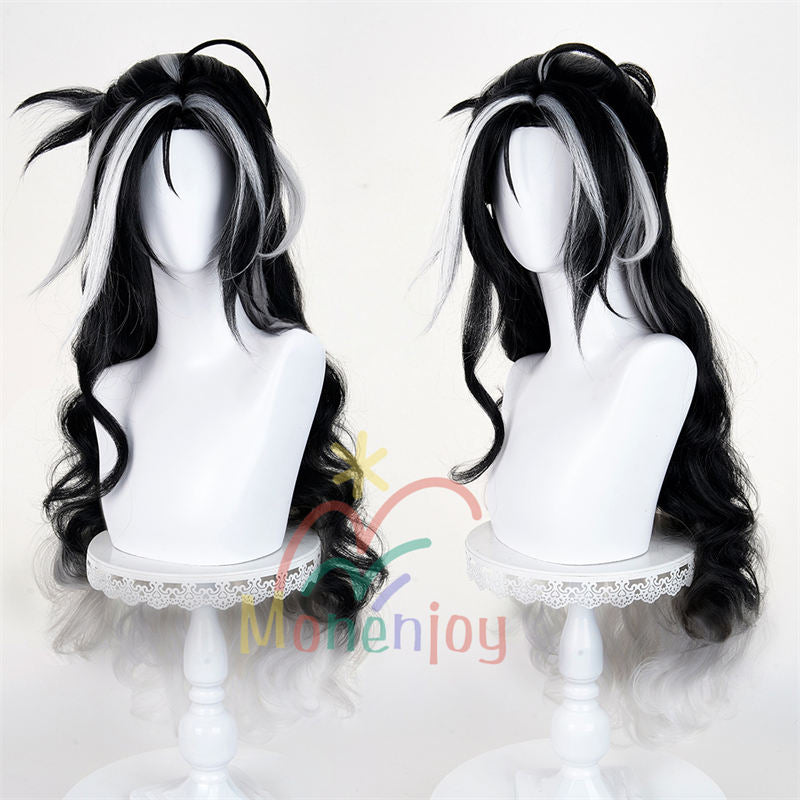 Monenjoy　アークナイツ　スネグラーチカ　85cm　コスプレウィッグ Снегурочка　鬘　コスチューム　イベント　自然感　鬘