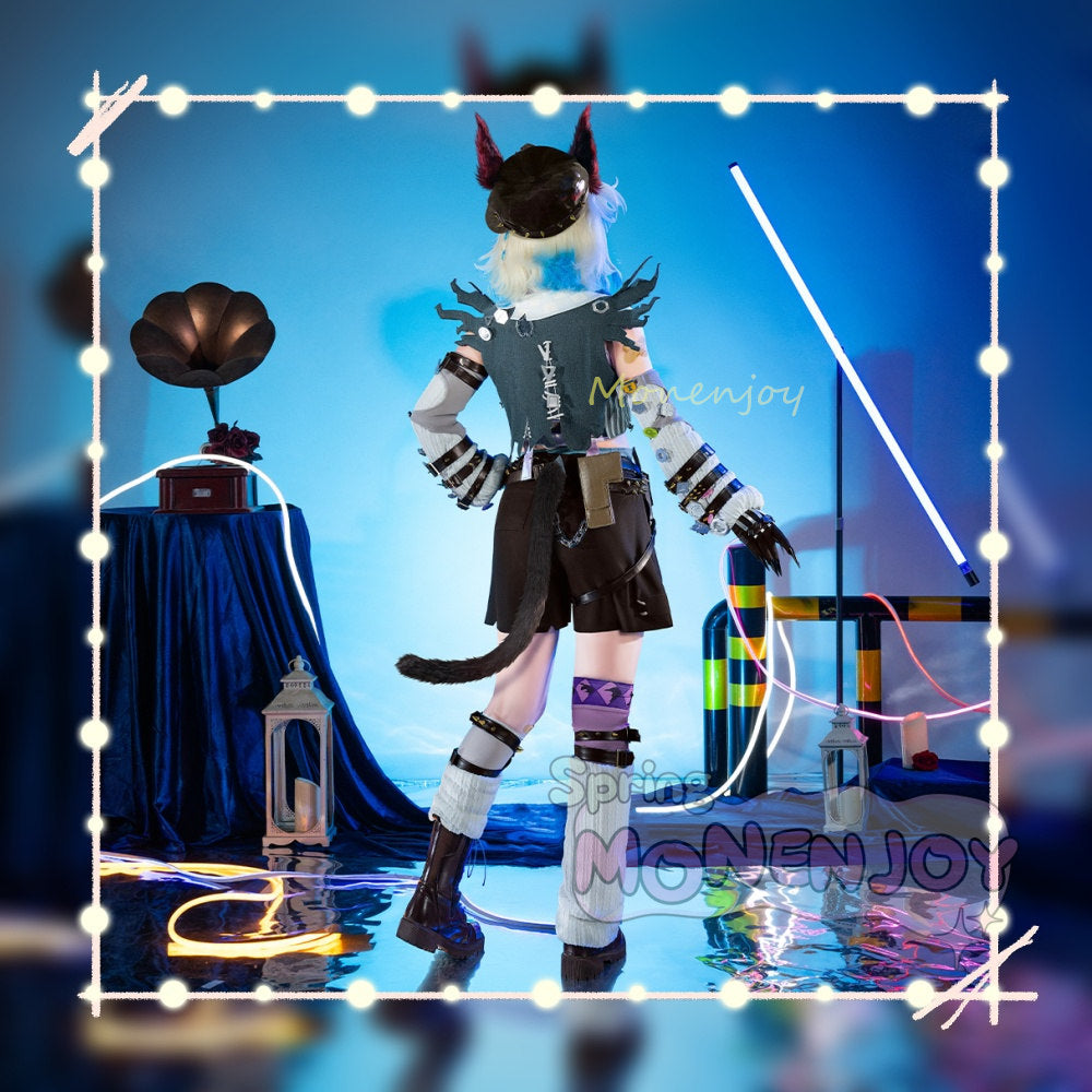 Monenjoy　IdentityV　第五人格 幻灯師　コスプレ衣装　フラバルー　UR衣装　アマンダ・ゲイティス　コスチューム　帽子＋尻尾追加対応　イベント MONENJOY