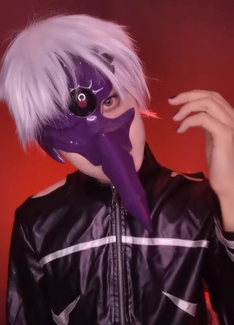 Monenjoy 東京喰種トーキョーグール マスク　仮面 金木 研　ムカデ仮面　コスプレ道具　 - Monenjoy
