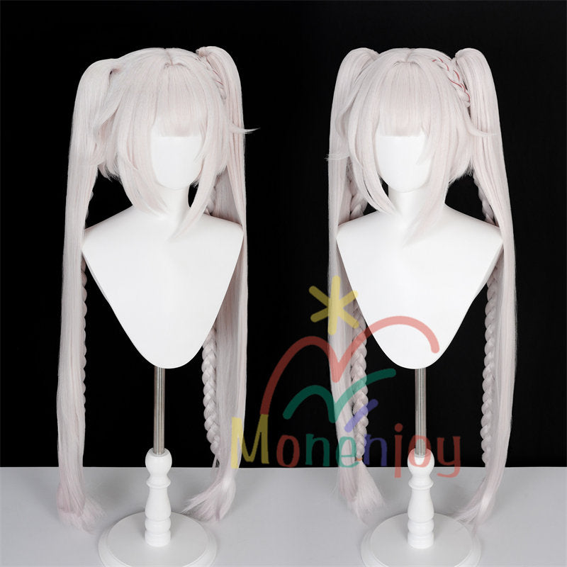 Monenjoy　崩壊スターレイル　  火花　ウィッグ　コスプレ　100cm　カツラ　鬘　アクセサリー　イベント　耐熱グラデーション