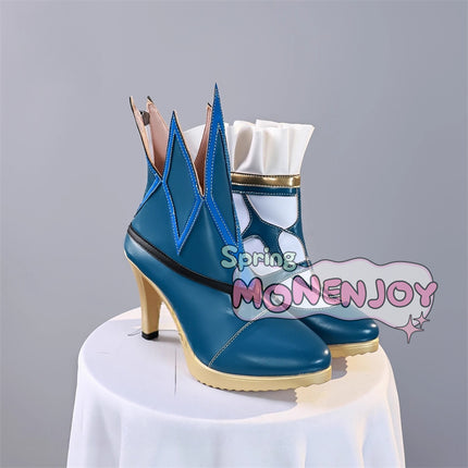 Monenjoy Collapse Star Rail Cerydra Shoes Cosplay Prop Cerydra Boots Shoes Heel Boots 