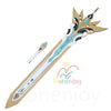 Monenjoy　原神 ファルカ　 モチーフ武器　 狼の武勲詩　135cm　EVA＋PVC＋木材質　ファルカモチーフ　両手剣　コスプレ道具 Monenjoy
