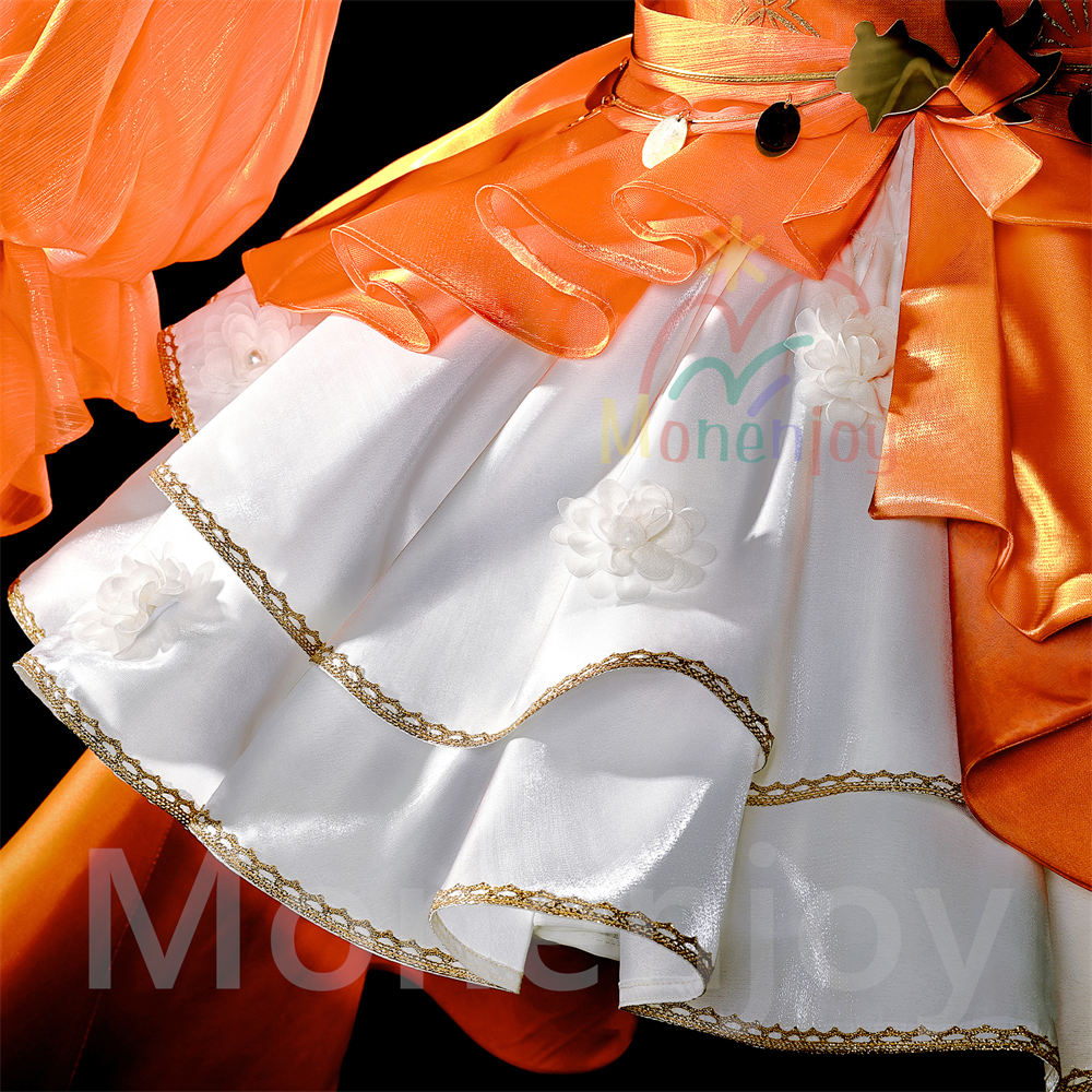 Monenjoy　原神 璀夜华宴 宵宮　コスプレ衣装　洋服　ドレス　イベント　舞台服　ワンピース　 MONENJOY