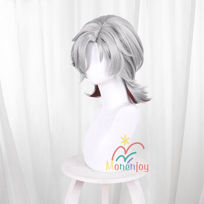 Monenjoy　原神　イルーガ ウィッグ　鬘　Illuga 　カツラ　イベント　アクセサリー　萌えグッズ　自然感　