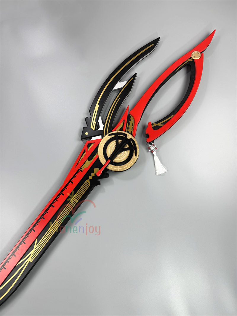 Monenjoy 鳴潮 千咲 コスプレ道具 ちさ モチーフ武器 武器モデル 木 1.6m