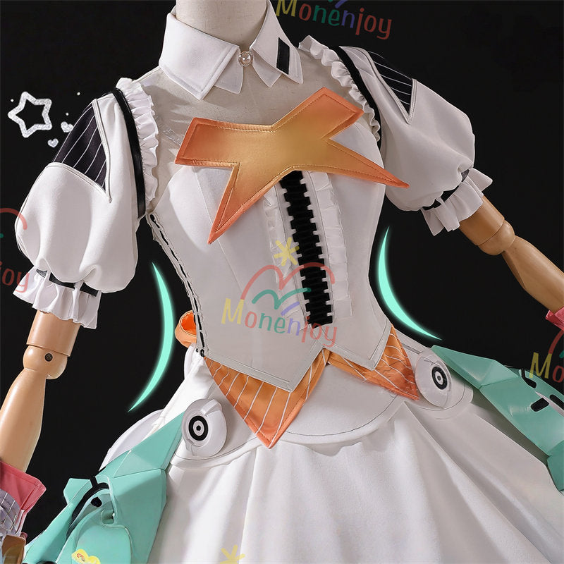 Monenjoy ゼンゼロ アリア コスプレ衣装 ドレス 舞台服 妄想エンジェル