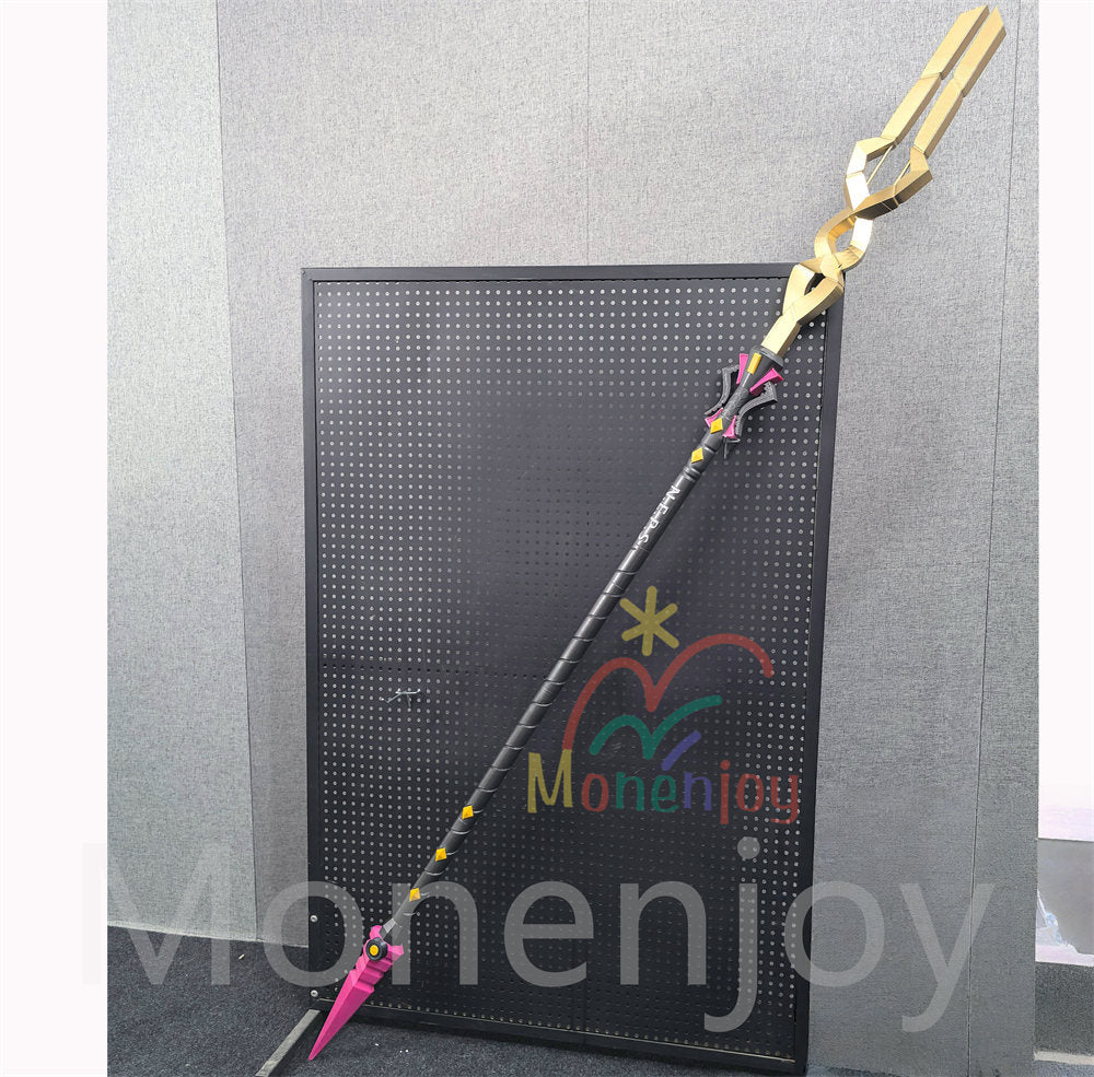 Monenjoy　ゼンゼロ シーシィア コスプレ道具　長柄武器　180cm　都市秩序部　モチーフ武器　レプリカ　PLA材質　ゼンレスゾーンゼロ MONENJOY