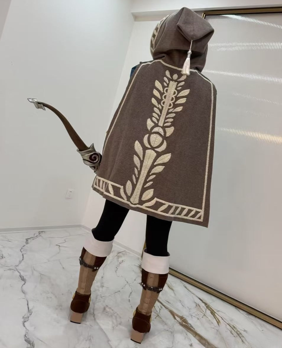 Monenjoy　ゼルダの伝説　セルダ姫（旅人スタイル）コスプレ衣装　コスチュームセット ｜ブレワイ - Monenjoy