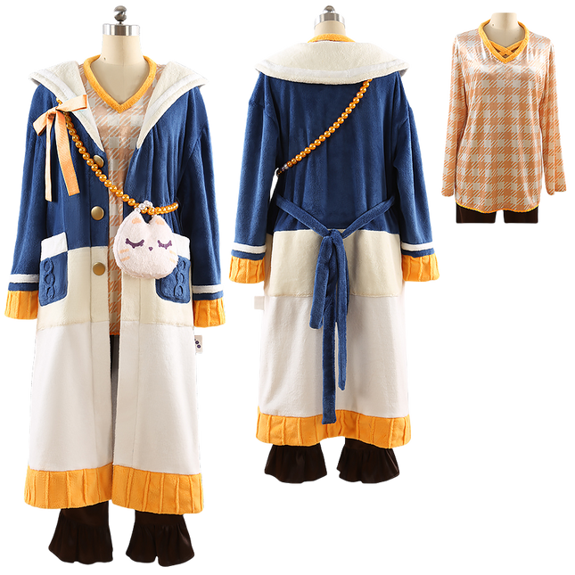 受注製品」Monenjoy あんスタ クロススカウト・アットホーム/のびのびcat 仁兎 なずな 鳴上 嵐 パジャマ ファッション 生活着用 変装 コスプレ衣装 礼服 舞台服 - Monenjoy