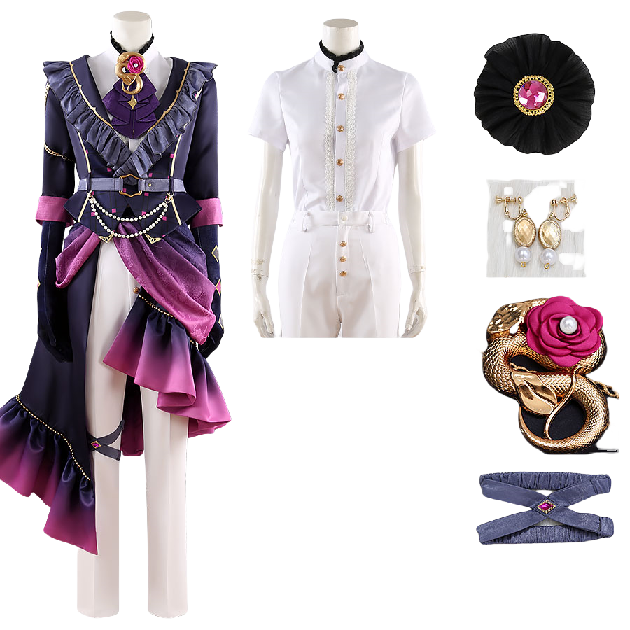 「受注製品」Monenjoy　あんスタ 巴日和 ゆうた 真緒 ロススカウト・傾慕の華／恍惚　コスプレ衣装　礼服　舞台服 - Monenjoy