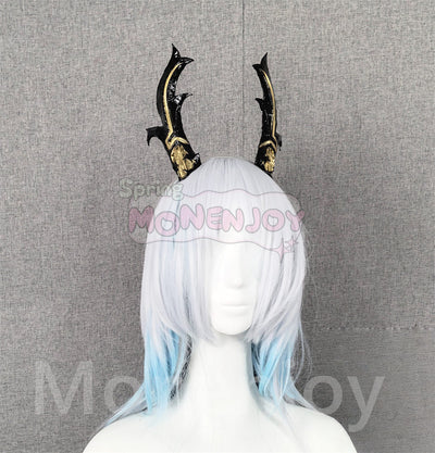 Monenjoy　 エンドフィールド 　リーフォン　角　ヘアバンド　コスプレ道具　アークナイツ　Lifeng　イベント舞台対応 Monenjoy