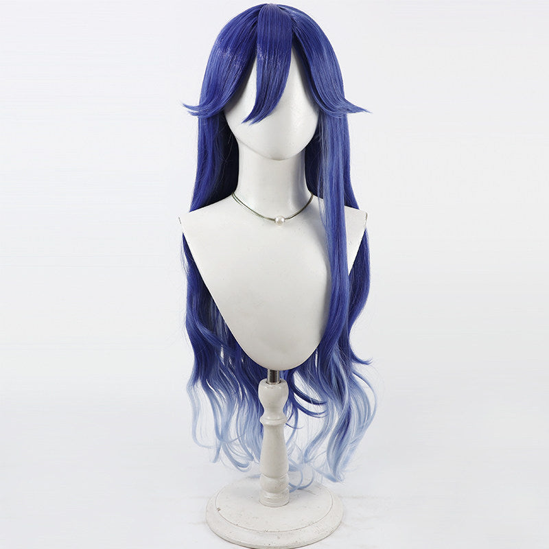 Monenjoy　鳴潮　ルシラー　90cm　コスプレウィッグ　カツラ　紫色　鬘　耐熱ウィッグ  自然な仕上がり 通気性 マットシルク 自然感　仮装 イベント/仮装に最適