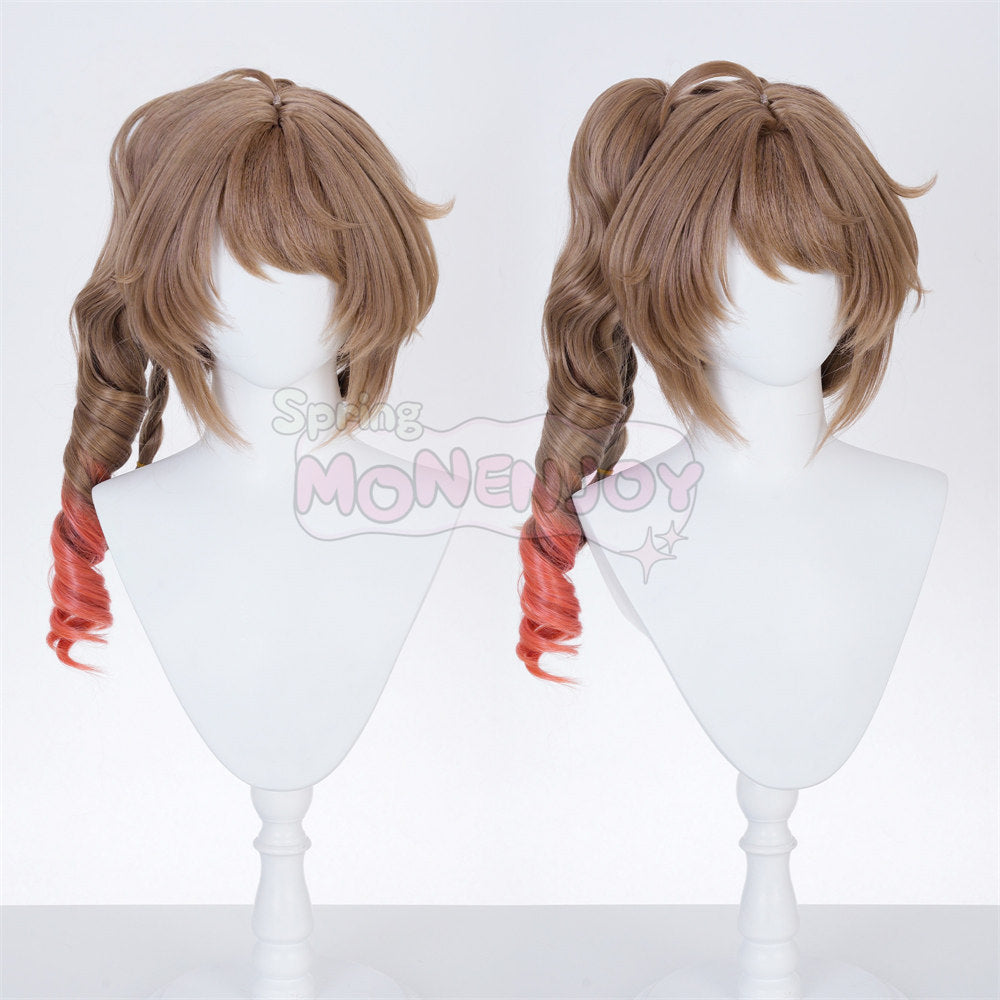 Monenjoy　アークナイツ　 エンドフィールド　アルデリア　ウィッグ　鬘　コスプレ道具　耐熱ウィッグ　 MONENJOY