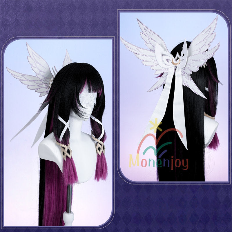 Monenjoy　原神　コロンビーナ　コスチューム衣装　少女　コスプレ　イベント　仮装　髪飾　ハロウィン
