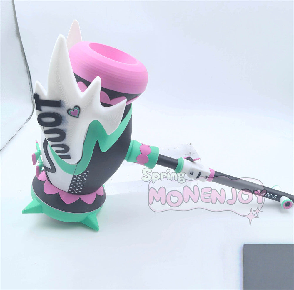 Monenjoy　ゼンレスゾーンゼロ 千夏　コスプレ道具　モチーフ武器　ハンマー　PLA材質　50cm｜ゼンゼロ/ZZZ 　イベント舞台対応 MONENJOY
