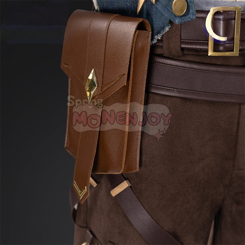 Monenjoy 第五人格　幻灯師　幻灯師のUR衣装　「フラバルー」コスプレ衣装　アマンダ・ゲイティス　尻尾＆帽子付き｜仮装 完成品