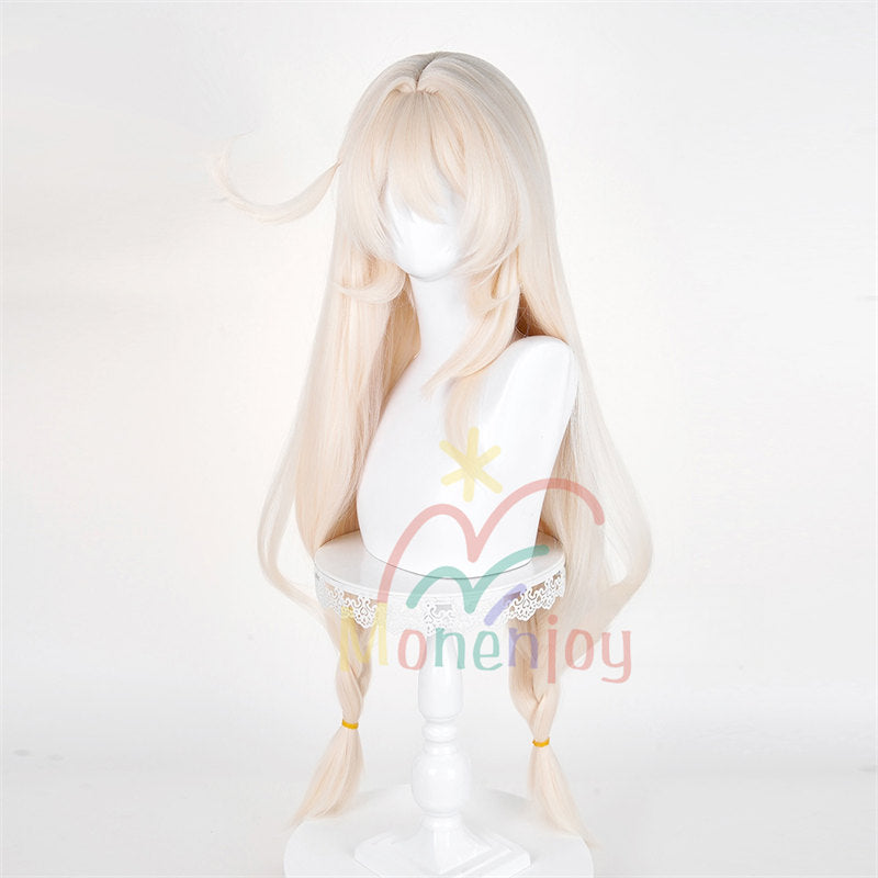 Monenjoy　原神 アリス　ウィッグ コスプレ　かつら　98cm　コスチューム　ナド・クライ編　魔術師　コスプレ道具　魔女　仮装　モンド　 魔女会
