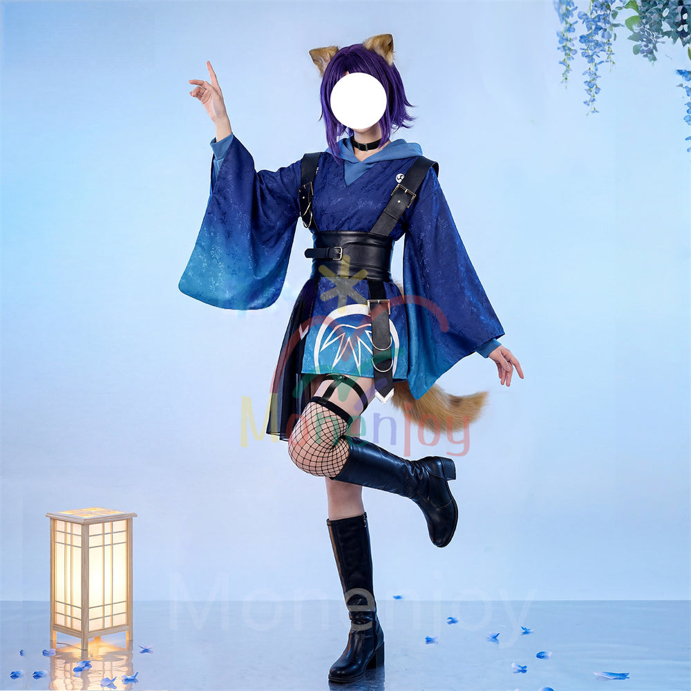 Monenjoy　超かぐや姫！ 酒寄彩葉 コスプレ衣装　コスチューム　ソックス付　コスチューム　イベントハロウィン学園祭用 Monenjoy
