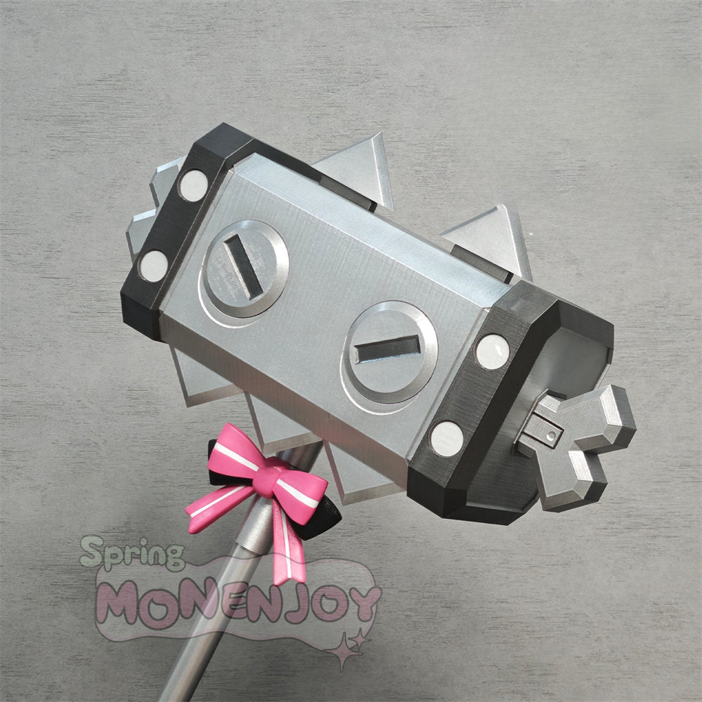Monenjoy　原神　プルーネ　ハンマー　レプリカ　85cm　PLa材質　  Prune  イベント舞台対応　コスプレ道具 MONENJOY