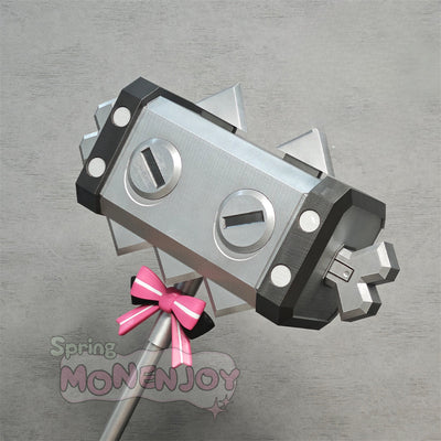 Monenjoy　原神　プルーネ　ハンマー　レプリカ　85cm　PLa材質　  Prune  イベント舞台対応　コスプレ道具 MONENJOY
