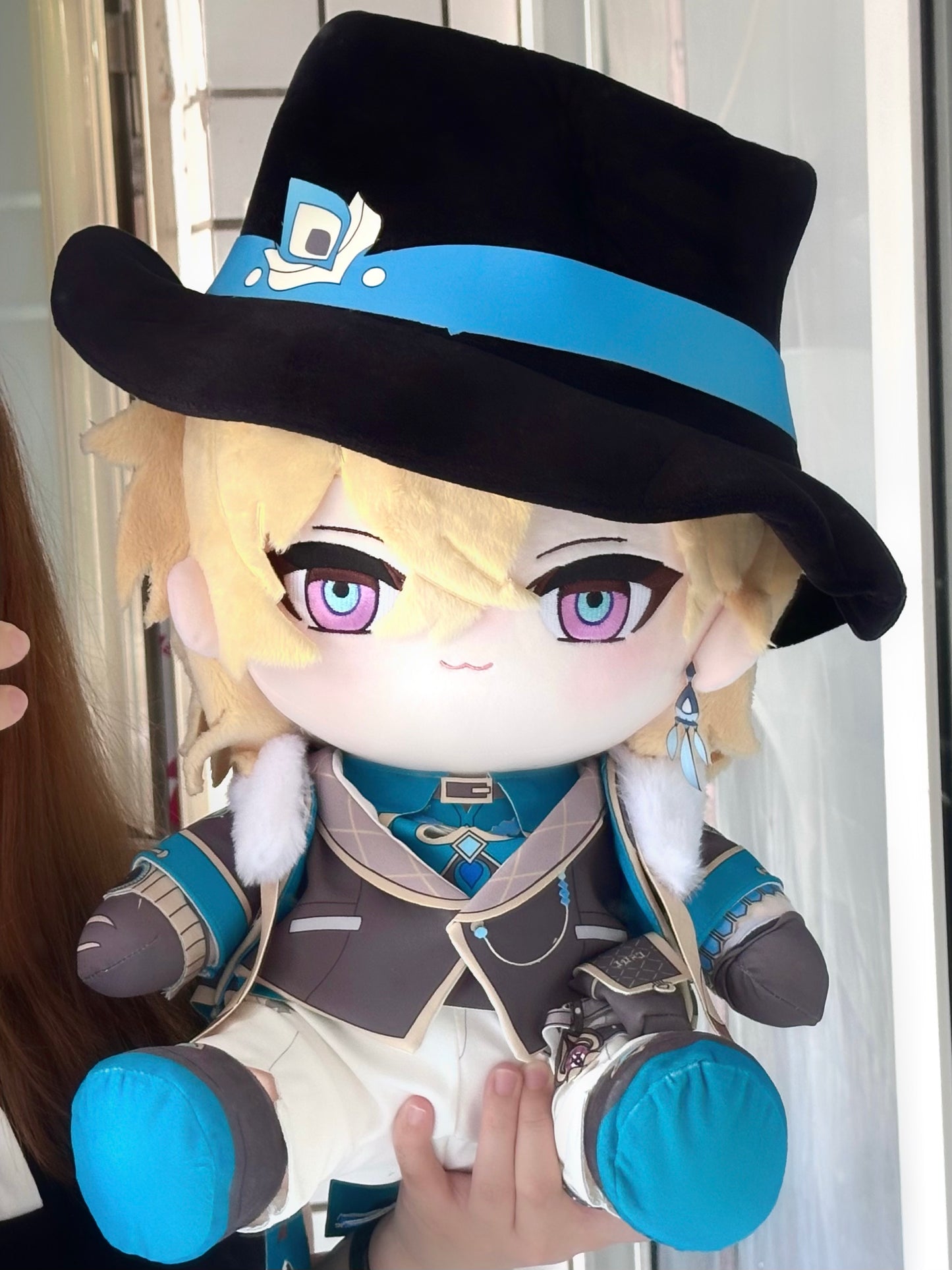 Monenjoy　崩壊スターレイル　アベンチュリン　着せ替え可能　綿人形 40cm　ぬいぐるみ　（座り姿勢タイプ） 同人ハンドメイドドール【予約販売・ロット別発送】 中国輸入品