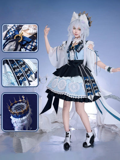 Monenjoy アークナイツ ロスモンティス 迷迭香 コスプレ衣装 猫耳・尻尾対応 | ローズマリー Monenjoy
