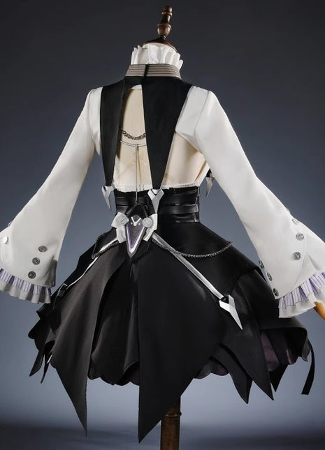 Monenjoy　ゼンレスゾーンゼロ　ビビアン　コスプレ衣装　ゴスロリ風　ロリータ系　ゴシックロリータ用発光パーツ　ワンピースGS1187 - Monenjoy