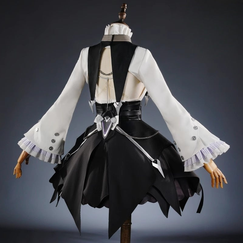 Monenjoy　ゼンレスゾーンゼロ　ビビアン　コスプレ衣装　ゴスロリ風　ロリータ系　ゴシックロリータ用発光パーツ　ワンピースGS1187 - Monenjoy